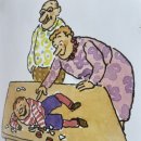 아빠와 그림책 놀이 이미지