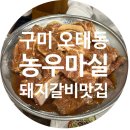 오태정육점 | [구미고기집] 농우마실 오태점 │ 돼지갈비 오태동맛집 후기