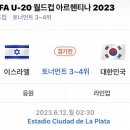 230612 FIFA U-20 월드컵 3~4위전 대한민국vs이스라엘 이미지