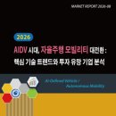 ＜산업동향＞ AIDV 시대, 자율주행 모빌리티 대전환 : 핵심 기술 트렌드와 투자 유망 기업 분석 이미지
