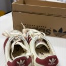 깔끔이슈퍼 | 아디다스 재팬 강민경 운동화 크림화이트 루비 JR0557 무신사 구매 후기