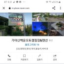 가야산백운오토캠핑장 이미지