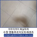수원 영통푸르지오트레센츠아파트 줄눈시공 후기