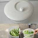 샐러드웨이브 | 🥬 아삭함을 돌리는 10초! 주방 필수템 ‘웨이브세일 샐러드 스피너(야채탈수기) 솔직 후기 💚