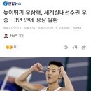 높이뛰기 우상혁, 세계실내선수권 우승 이미지