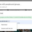 Google Drive에서 Sharing Files 하는 방법 ( 아래 설명에서 4번을 보세요) 이미지