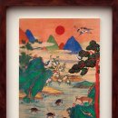 부귀영화와 한국민화 이미지