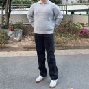 마인드브릿지 하프 집업 니트 그레이 빅사이즈 후기