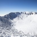 한라산백록담 이미지