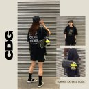 코디 | CDG 메쉬 반팔티 사이즈 착용 후기 여름 코디