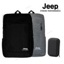 JEEP xtreme performance 지프 15인치 가벼운 노트북 백팩 가방 대학생 백팩 책가방 여행용 백팩 학생 가방, 1개 이미지