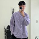 애습 셔츠 올데이 컴피 60수 라벤더 그레이 후기