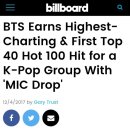 [방탄소년단] MIC Drop Remix 빌보드 HOT100 차트 28위 진입 !!!!!! 이미지