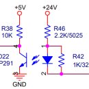 포토커플러 회로 문의 드립니다. 이미지