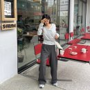 11545-01-63-33 | 루에브르 신상! 드레이프 스트링 티셔츠로 봄 데일리룩 추천! 장단점 솔직 후기