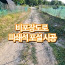 금천정가네뒤 농로 | 비포장도로 파쇄석 포설 시공