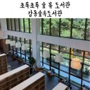 하늘재 숲속 힐링 도서관 | [서울] 강동숲속도서관 도심 속 숲 뷰 힐링도서관 아이랑 방문 카페 후기