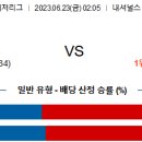 6월23일 미국야구 자료정보 이미지