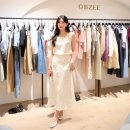 오브제패션 | 박민영 한섬 오브제 옷 코디! 4월 5월 하객룩 백화점 매장 입어보기