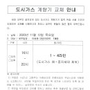 도시가스 계량기 교체 안내(114~115) 이미지