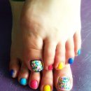 Jin's Nail(진스네일) | 오산 궐동 네일샵 진스네일 (JIN*S NAIL) 알록달록 귀여운네일