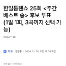 투표완료＞ 한일톱텐쇼 26회 주간 베스트 송 투표완료 인증샷(2일) 이미지