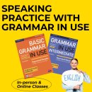 👩‍🏫 &#39;Grammar In Use&#39; 로 스피킹 배워요! 👩‍💻 스피킹 대면수업 ☕️ 이미지