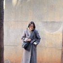 앨리스 핏 | 가브리엘리 여성 오버핏 그레이 코트 후기 여자 회색 코트 코디법