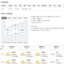 제주도 날씨. 서귀포 날씨. 한라산 날씨. 9월 18일(화)~9월 28일(금) 이미지