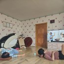 Tv시청.색칠.퍼즐맞추기 이미지