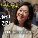 나태주시인의 딸, 나민애교수의 강연 이미지