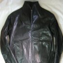 ouret(오렛트)/08 aw SHRINK LEATHER FUNNEL COLLAR ZIP BLOUSON/ll 이미지