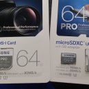 삼성 64기가 SD 카드 및 삼성 64기가 마이크로 SD 카드 , 렉사 32기가 마이크로 SD 카드 판매합니다. 이미지