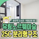 노르웨이숲공인중개사사무소 | 동탄 유림노르웨이숲 오피스텔 25C타입 내부ㅣ분리형 원룸, 여울공원 뷰