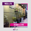 SG 골드 스크린 골프 이미지