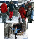 캐롤라인 공주,안드레아, 샬롯, 피에르 스키장에서 사진 추가 이미지