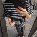 느런편의점 | [필루미네이트/무신사체험단] 멀티 스트라이프 포켓 티셔츠 후기