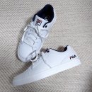 D00652 | 휠라 흰색 운동화 엘리트코트(feat.넓은 발볼)