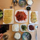 무침회와 비빔밥 이미지