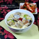 바지락칼국수 이미지