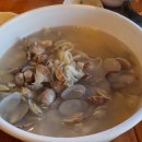 오모리찌개생바지락손칼국수