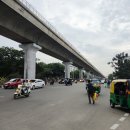 대우사원아파트 건너편 횡단보도 | [벵갈루루 여행3] 벵갈루루 힌두교 사원 ISKCON Bengaluru 방문후기