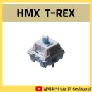 Rex PC | [HMX T-REX] 타건음은 좋은데 섬세하진 않은 리니어 스위치