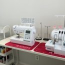 재봉틀과 자수이야기 이미지