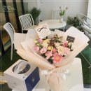 ＜생일 승진 결혼기념일 전시회 축하 파리바게트 케이크 꽃다발 서울 마포 강남 종로 중구 꽃집 꽃배달서비스＞ 이미지