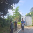 도솔산, 오랜만에 갑천 이미지