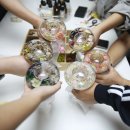 플라워 캔들 홀더&티라이트 캔들 | 꽃보고 힐링 고체하바리움 플라워 캔들 홀더와 티라이트 캔들 만들기 광주광역시 동명동 공방 아일리