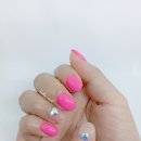 썸네일(썸-Nail) | 💖 핑크는 취향입니다만, 예쁨은 확실합니다 [진주 금산 랄라네일]하트스톤 젤네일