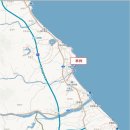 주문진중학교 버스정류장 이미지