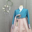 주홍한복 이미지